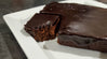 Dark Chocolate Brownies w/ Espresso Balsamic Ganache