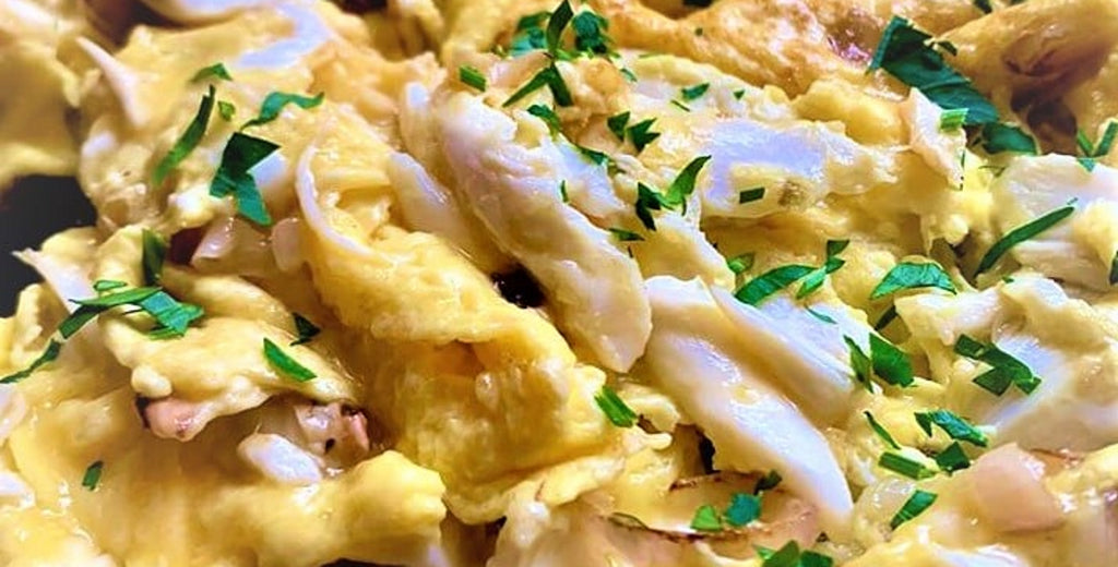 Spicy Crab Egg Scramble The Olive Oil Co.