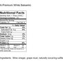 Premium White Balsamic Vinegar