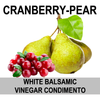 Cranberry Pear Balsamic Vinegar Condimento