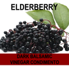 Elderberry Dark Balsamic Vinegar Condimento