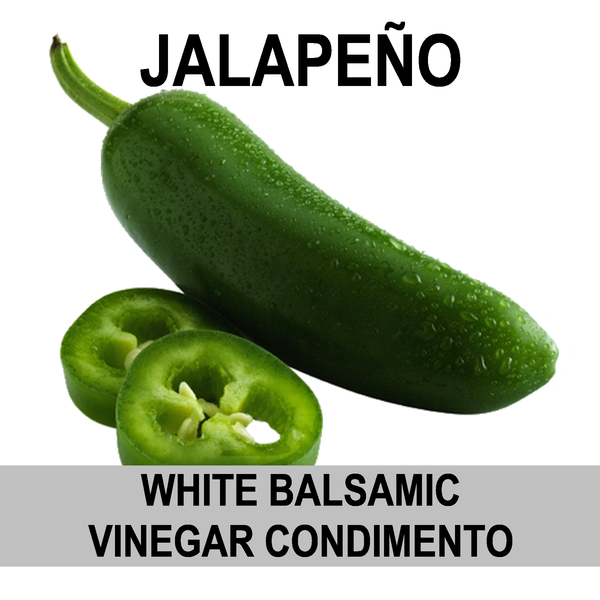 Jalapeno White Balsamic Vinegar Condimento The Olive Oil Co.