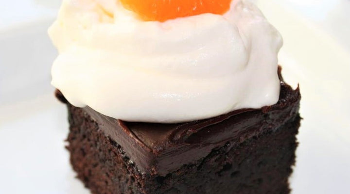 Blood Orange Chocolate Cake