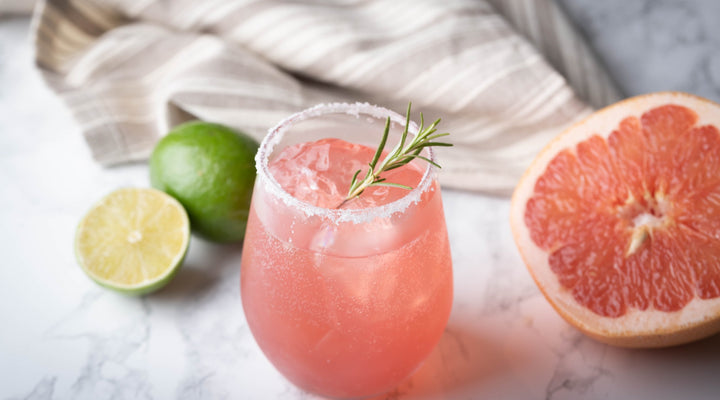 Grapefruit Balsamic Paloma Cocktail