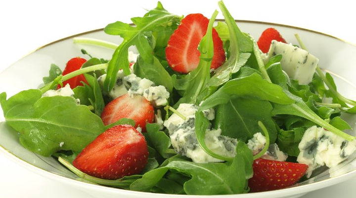 Spinach Salad with Cinnamon Pear Balsamic Vinaigrette