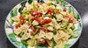 Greek Pasta Salad (Made with Farfalle)