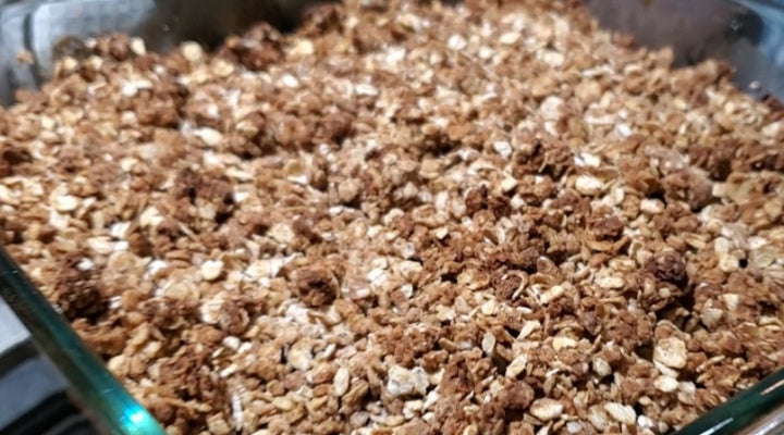 Easy Rhubarb Crumble