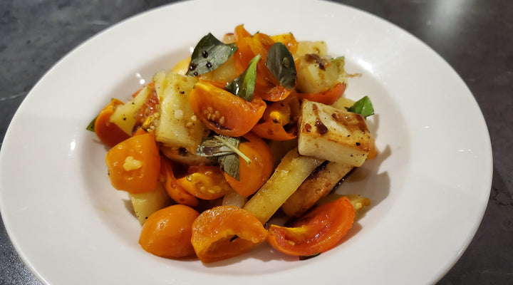 Tuscan Roasted Potatoes & Tomatoes