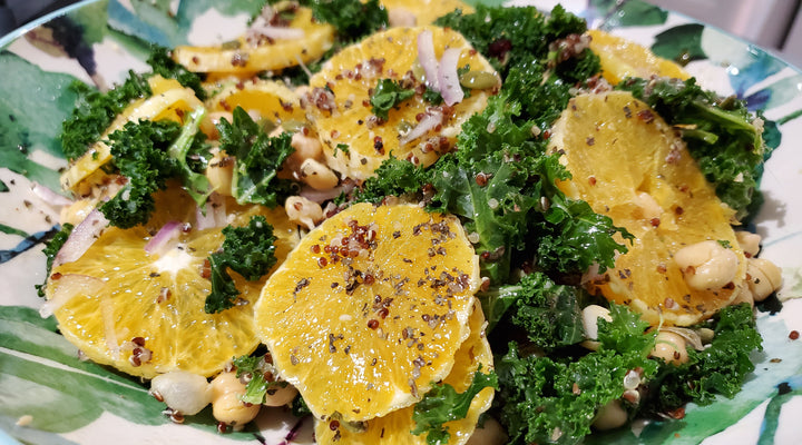 Chickpea, Quinoa & Kale Salad