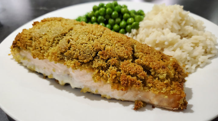 Pesto Crusted Salmon