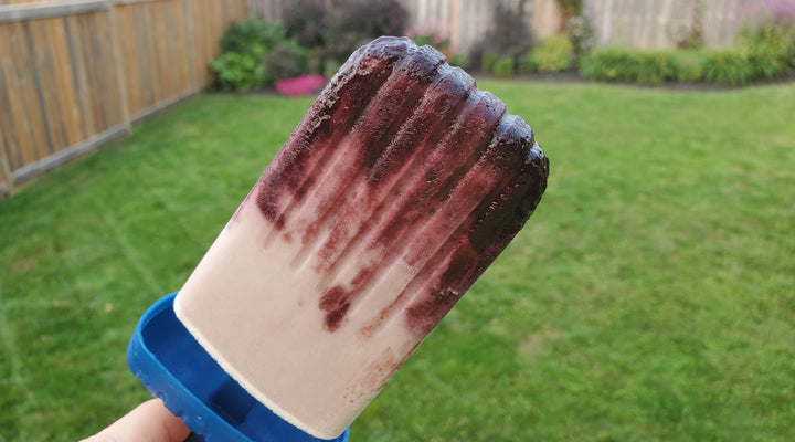 Cherry & Balsamic Popsicles