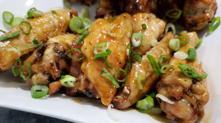 Honey Lemon Ginger Chicken Wings