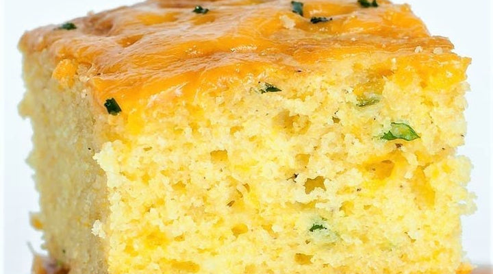 Spicy Cheddar Cheese Cornbread