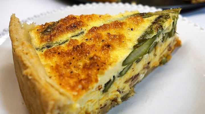 Asparagus & Gruyere Quiche