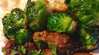 Glazed Meatballs & Brussel Sprouts