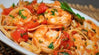 Linguine with Shrimp & Tomatoes