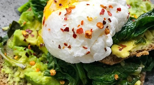 Avocado Toast with Poached Egg