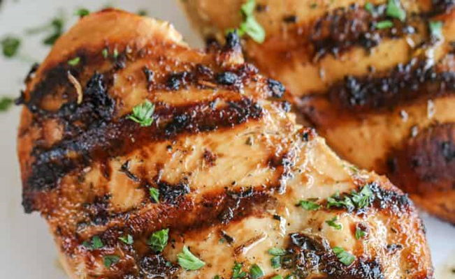 Blood Orange & Brown Sugar Grilled Chicken