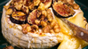 Baked Brie and Figs with Rosemary Crostini