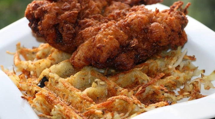 Baklouti Latke Waffles