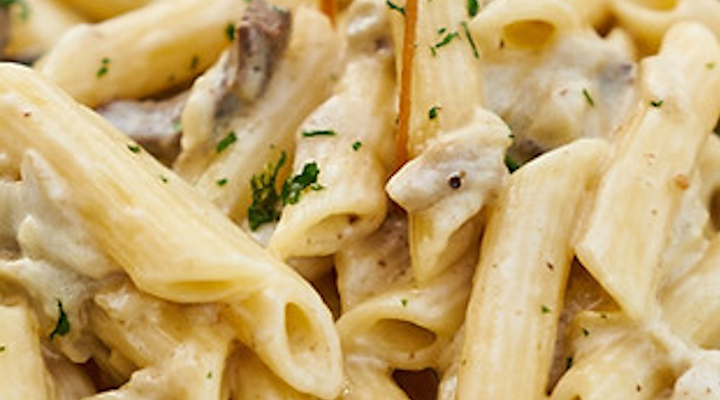 Wild Mushroom & Balsamic Cream Pasta