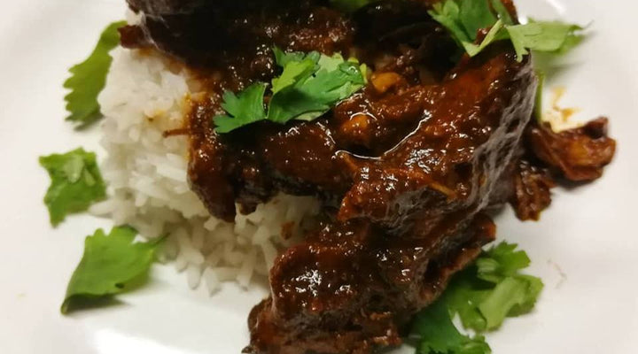 Chocolate Balsamic Chicken Mole