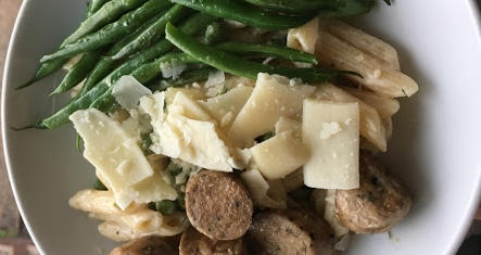 Creamy Dill Penne Alfredo