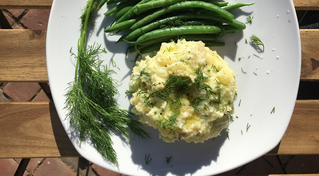 Creamy Dill Mashed Potatoes