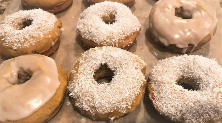 EVOO Pumpkin Donuts