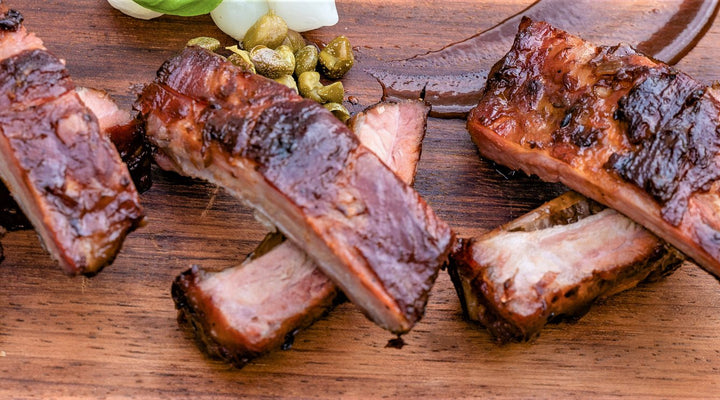 Smoked Elderberry Pork Ribs