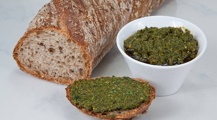 Kale Garlic Walnut Pesto