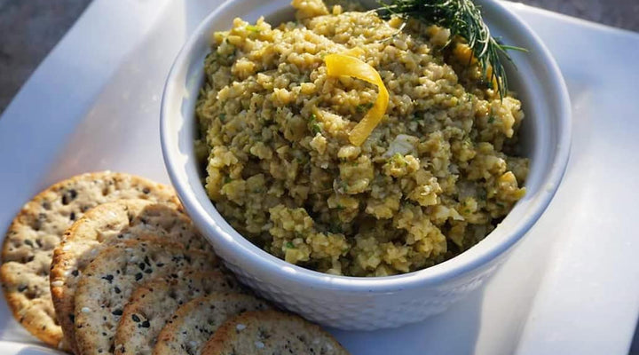 Lemon Stuffed Olive Tapenade
