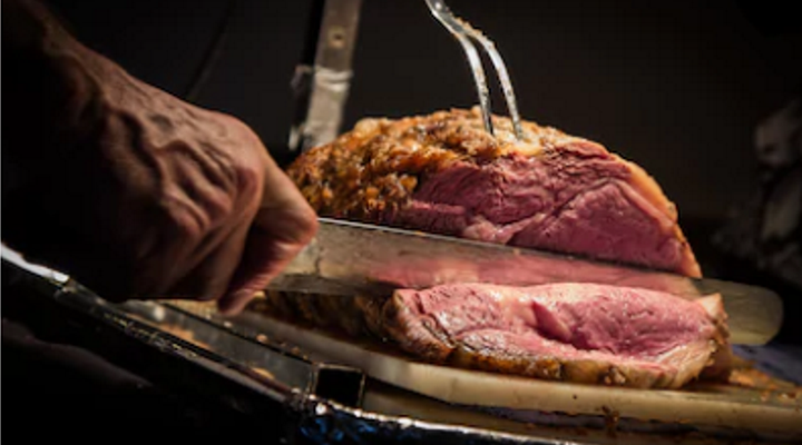 Tuscan Herb Olive Oil Rubbed Roasted Italian Beef & Italian Beef Sandwiches