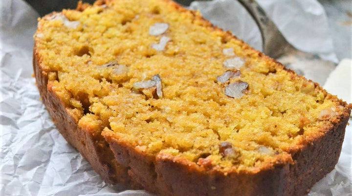 Pumpkin, Spice & Bourbon Bread