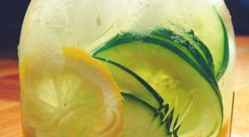 Lemon, Cucumber & Grapefruit White Balsamic Shrub