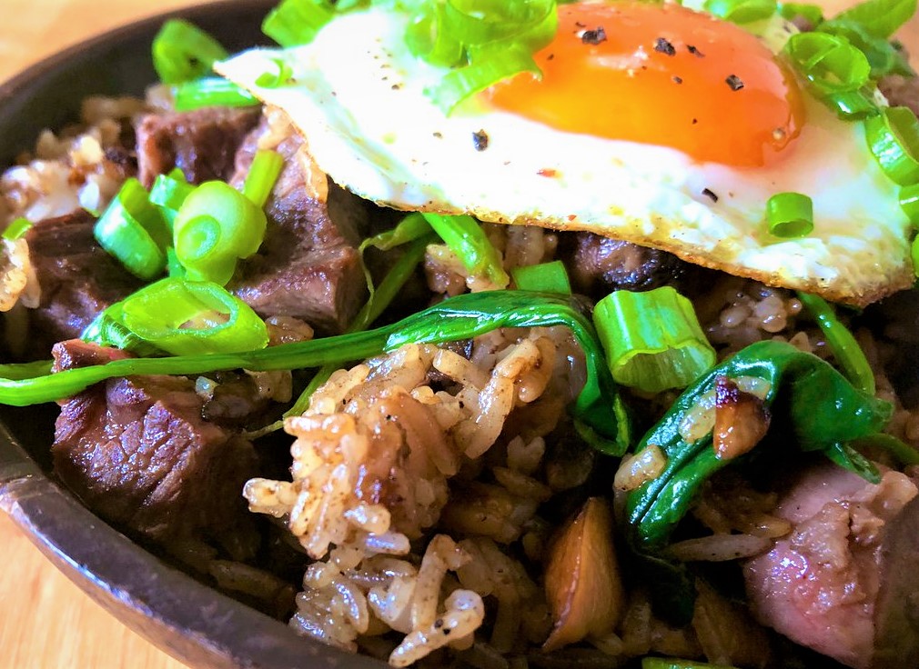 Steak & Egg Rice Bowl – The Olive Oil Co.