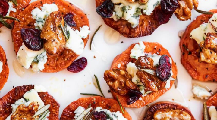 Sweet Potato Crostinis