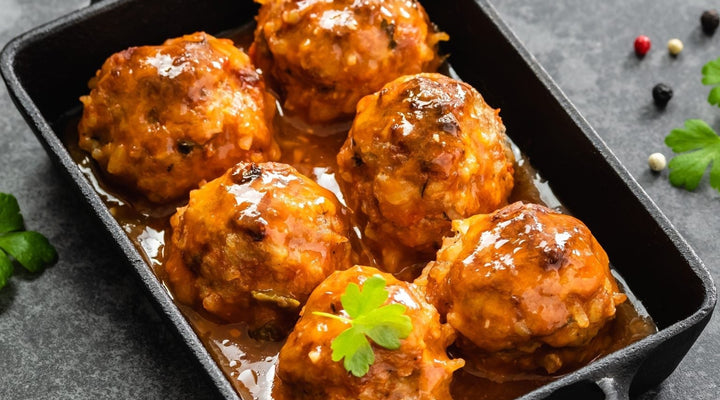 Thai-Inspired Jalapeño Chicken Meatballs