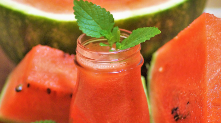 Watermelon Basil Lemonade