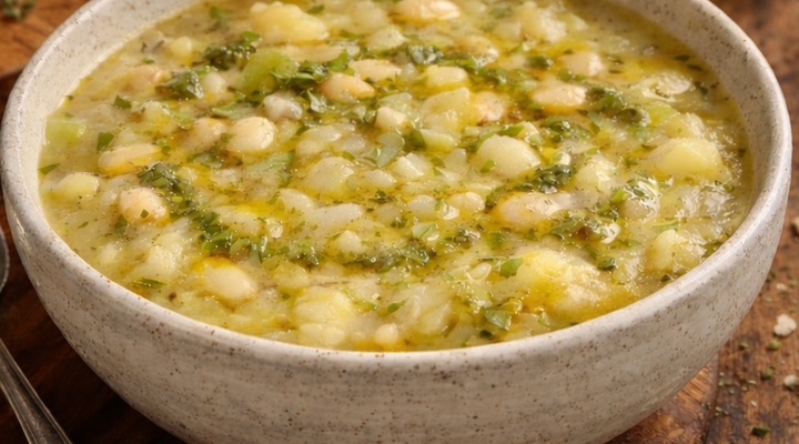 White Bean & Leek Soup