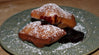 French Beignets With Aged Blackberry-Ginger Balsamic Reduction