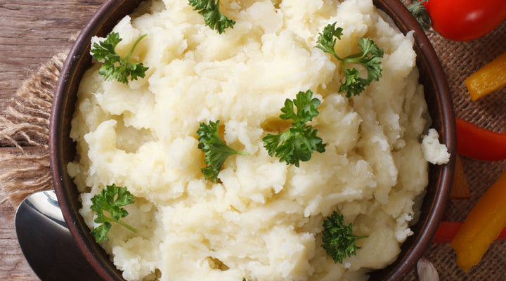 Asiago & White Truffle Oil Mashed Potatoes