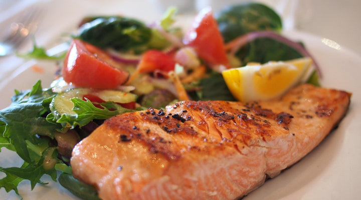 Seared Salmon with Balsamic Gastrique
