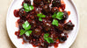 Cranberry & Tangerine Balsamic Meatballs