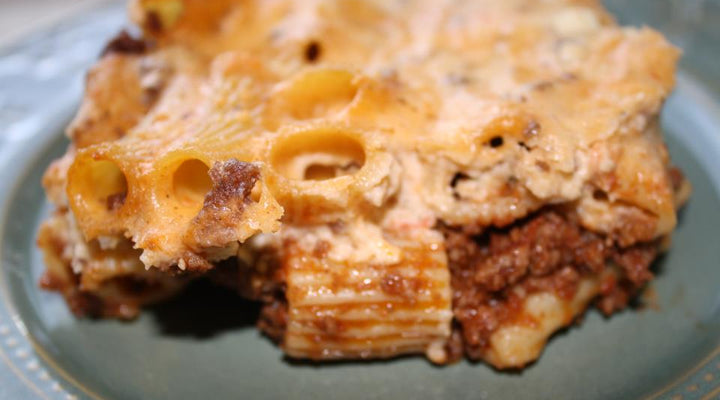 Pastisio W/ Medium EVOO Béchamel