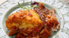 Slow Braised Pork W/ Tomato-Fennel Sugo Over EVOO Fried Polenta
