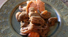 Wild Salmon w/ Creamy Balsamic Rosemary-Caramelized Onions & Wild Mushrooms