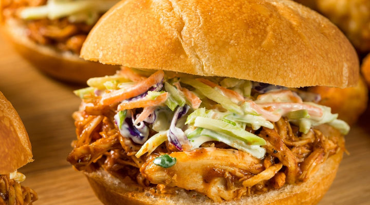 Hot Honey Pulled Pork Sliders