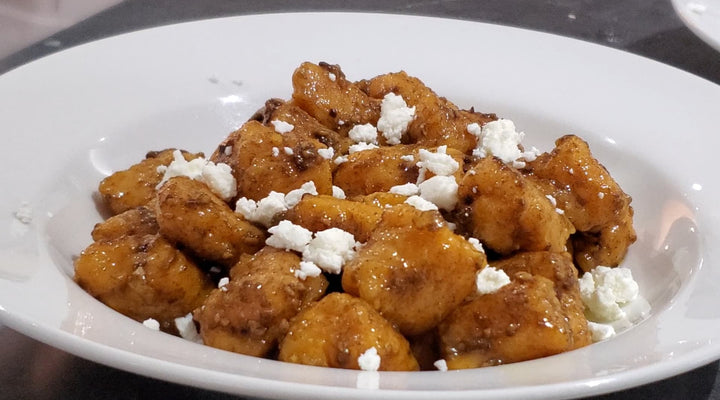 Sweet Potato Gnocchi w/ Butter-Garlic-Sage Sauce - From TOOC Kitchen
