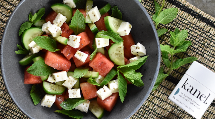 Smoky Watermelon Salad - From Kanel
